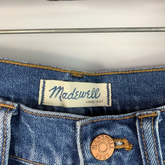 Madewell Blue Flea Market Flare - Picture 3 of 7